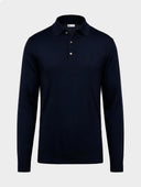 Polopullover, blau